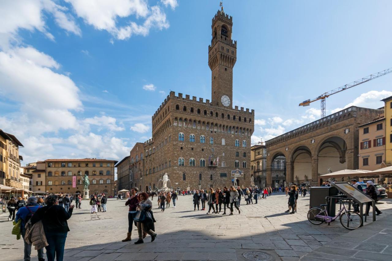 Ferienwohnung Il Palazzo Della Signoria Modern Loft Florenz Exterior foto