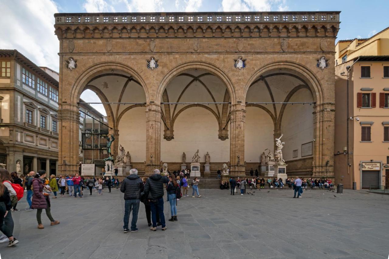 Ferienwohnung Il Palazzo Della Signoria Modern Loft Florenz Exterior foto